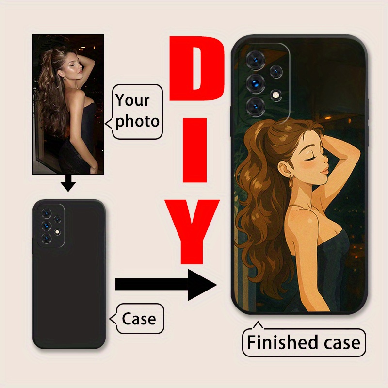 Oppo A78 - 패션 DIY 애니메이션 맞춤형 휴대폰 케이스