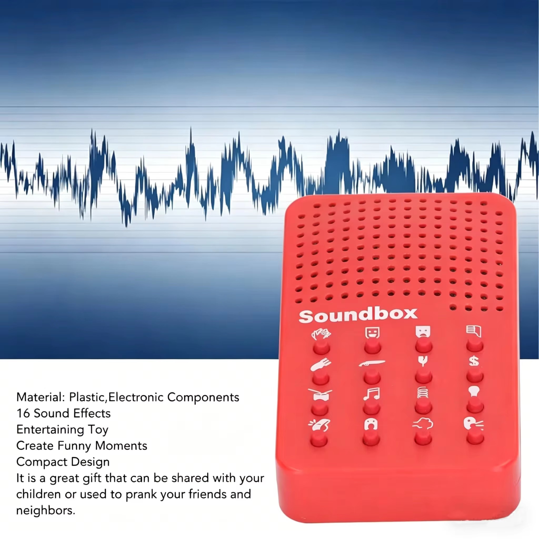 Electronics Gadgets To Gift - 컴팩트한 재미있는 사운드 머신 16가지 사운드