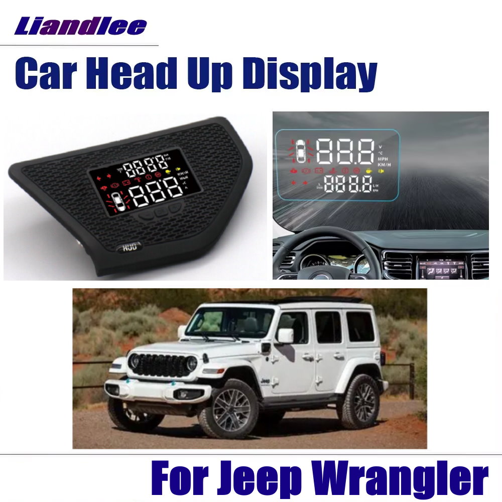 Electronics Gadgets For Car - 지프 랭글러(JL) 2018-2023용 자동차 헤드업 디스플레이