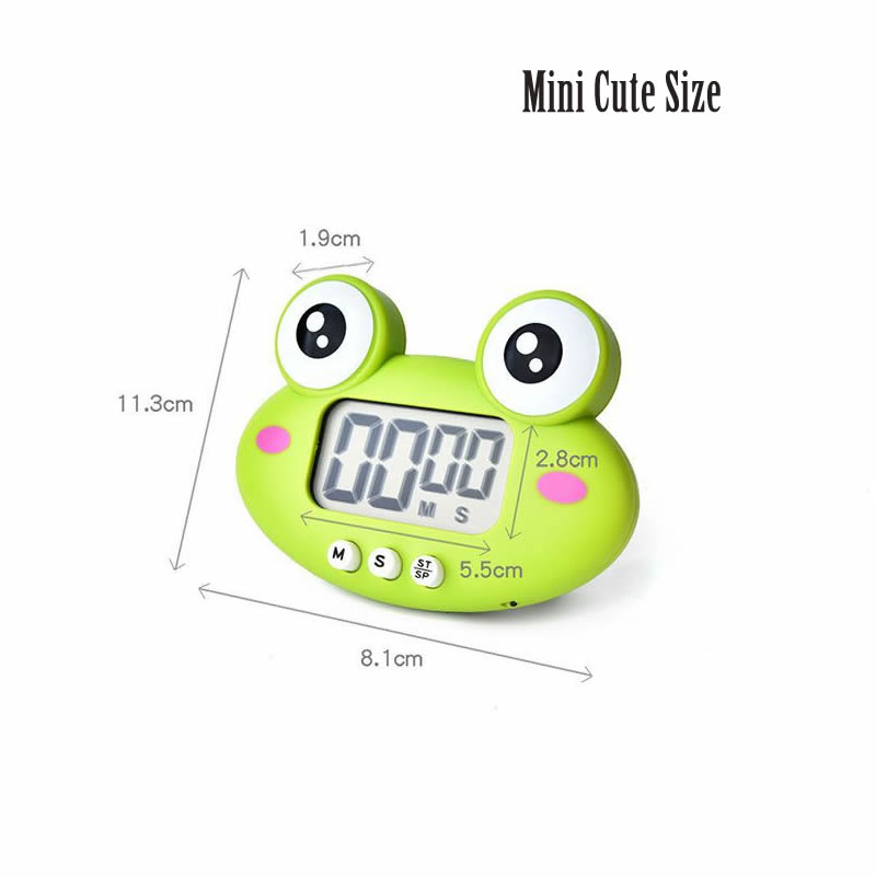 귀여운 개구리 Dinasour 주방 전자 디지털 타이머 - Electronics Gadgets To Gift 리뷰 및 가격