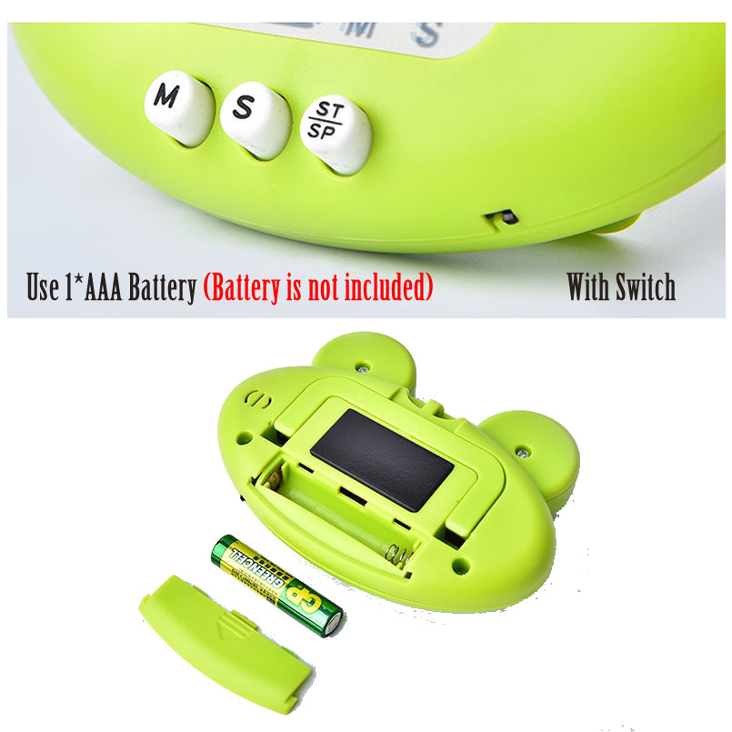 귀여운 개구리 Dinasour 주방 전자 디지털 타이머 - Electronics Gadgets To Gift 리뷰 및 가격