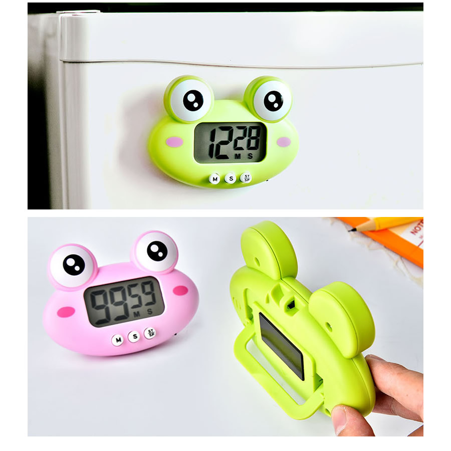 귀여운 개구리 Dinasour 주방 전자 디지털 타이머 - Electronics Gadgets To Gift 리뷰 및 가격