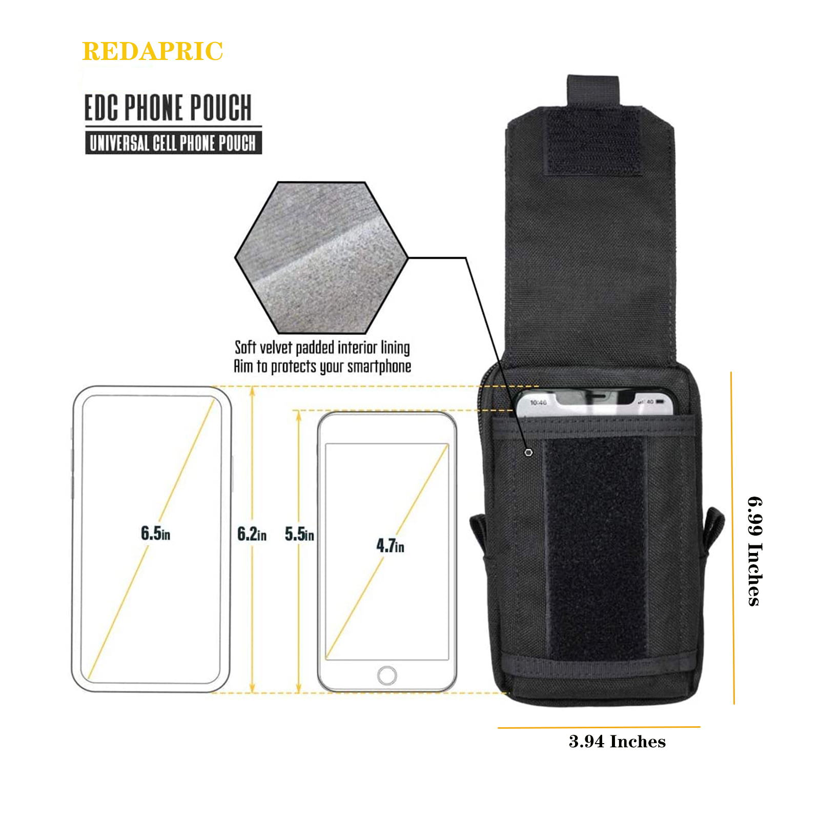 남성용 전술 몰리 파우치, 허리 가방, 야외 EDC 도 - Electronics And Gadgets 리뷰 및 가격
