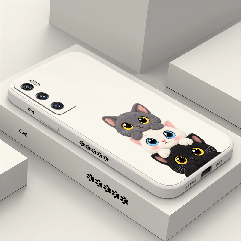 귀엽고 다채로운 색상의 고양이 디자인 스마트폰 케이스  - Vivo V40 리뷰 및 가격