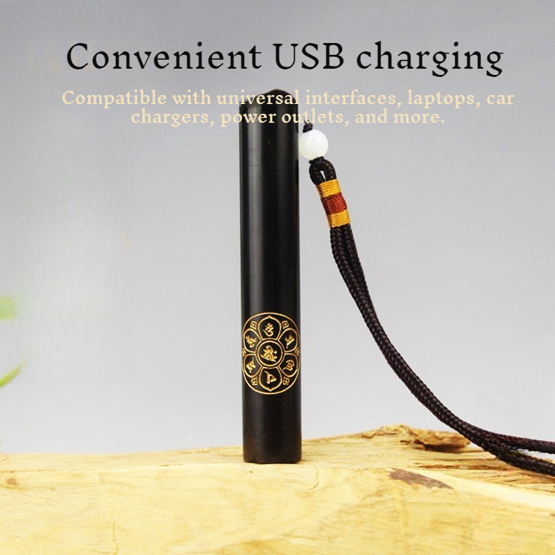 창의적인 조각 흑단 라이터 |   블로우 작동식 전자  - Electronics Gadgets To Gift 리뷰 및 가격