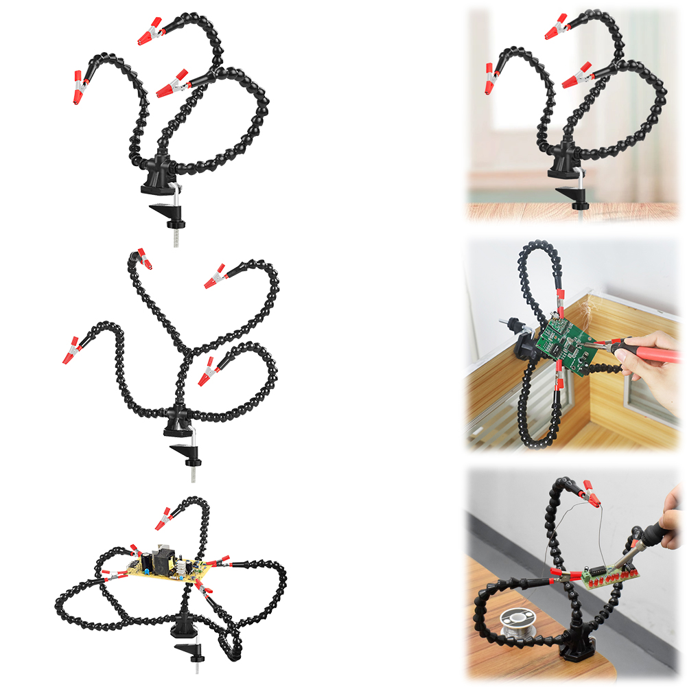 데스크 클램프 납땜 세 번째 손 도구 3/4/5 Pcs - Electronics And Gadgets 리뷰 및 가격
