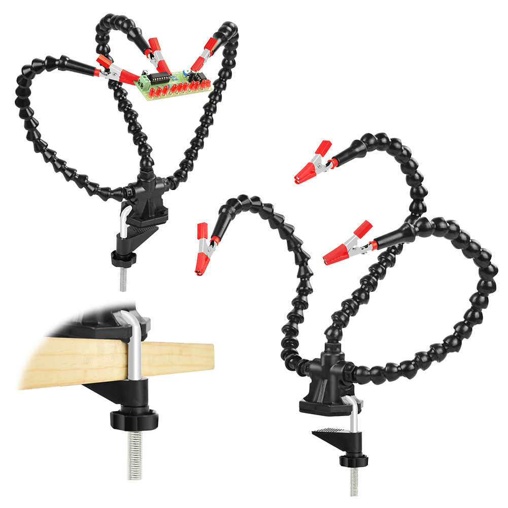 데스크 클램프 납땜 세 번째 손 도구 3/4/5 Pcs - Electronics And Gadgets 리뷰 및 가격