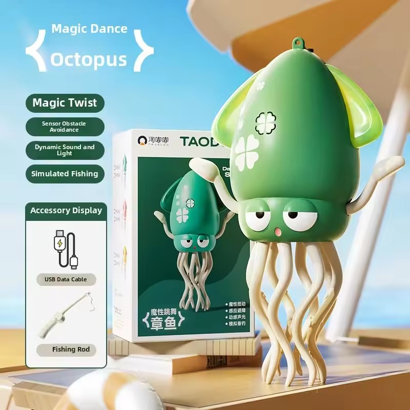 스마트 춤추는 문어 로봇 - 자동 회피 전자 장난감,  - Electronics Gadgets To Gift 리뷰 및 가격