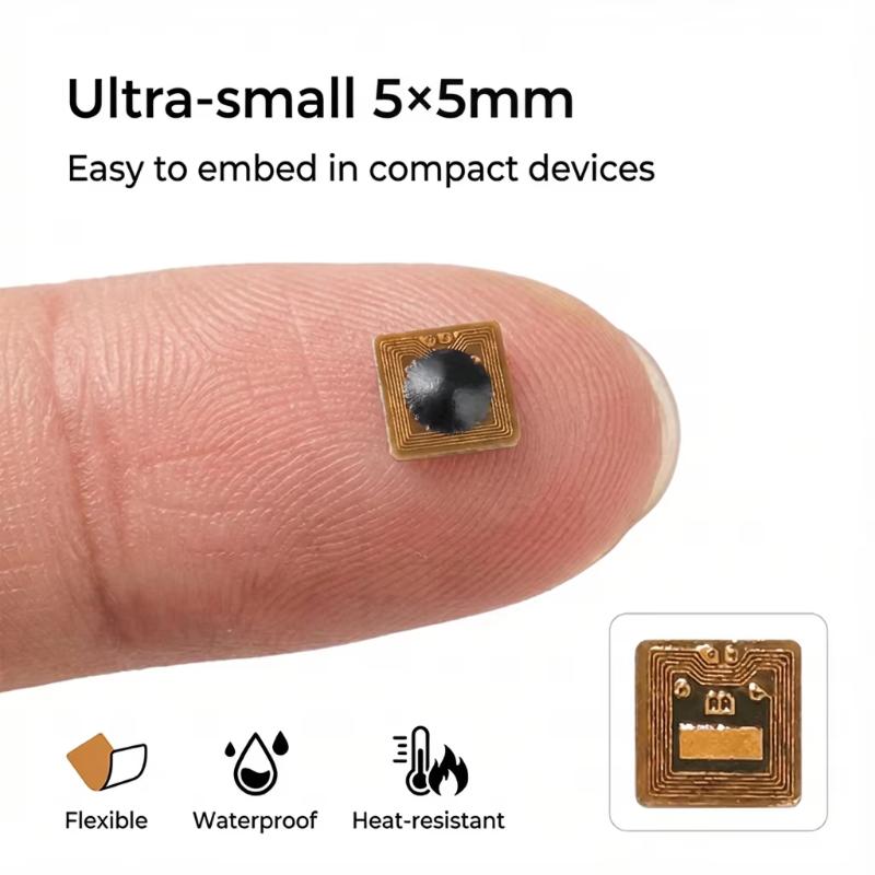 1/5/10PCS 프로그래밍 가능한 5*5mm 마이크로 - Nfc Tag Programmable 리뷰 및 가격