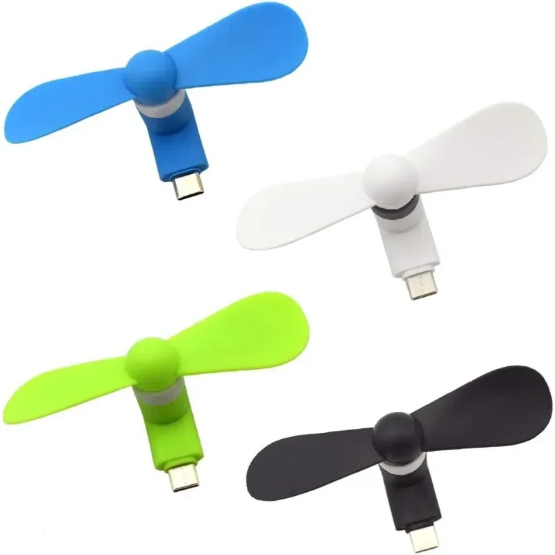 Type-C 미니 휴대용 마이크로 팬 휴대폰 미니 팬  - Electronics And Gadgets 리뷰 및 가격