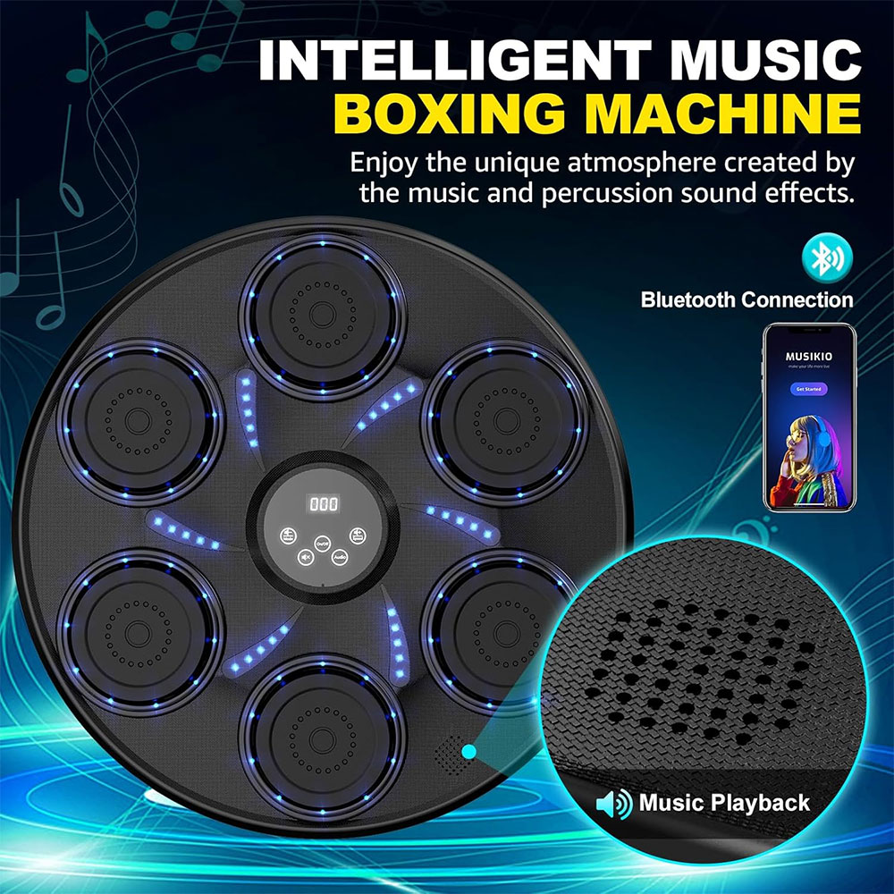 2024년형 스마트 뮤직 복싱 머신, 성인용 전자 홈  - Smart Electronics Gadgets For Home 리뷰 및 가격