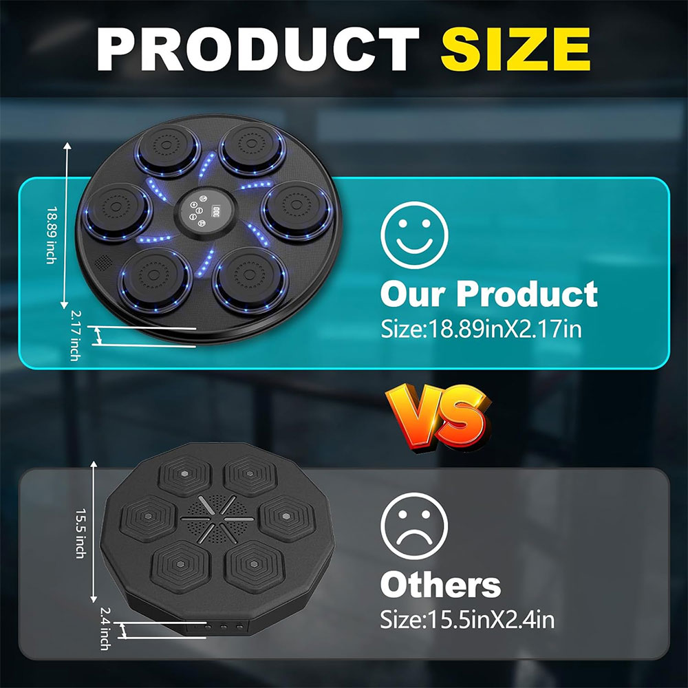 2024년형 스마트 뮤직 복싱 머신, 성인용 전자 홈  - Smart Electronics Gadgets For Home 리뷰 및 가격