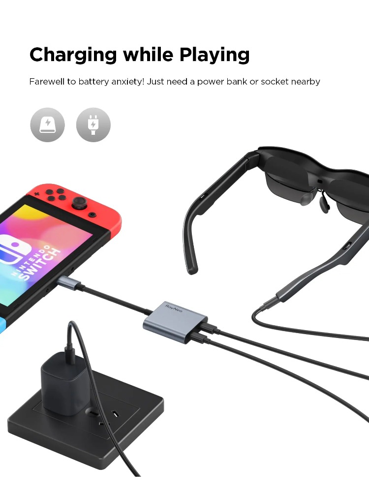 레이네오 USB-C 어댑터 PD 고속 충전, 레이네오  - Smart Glasses Ar 리뷰 및 가격
