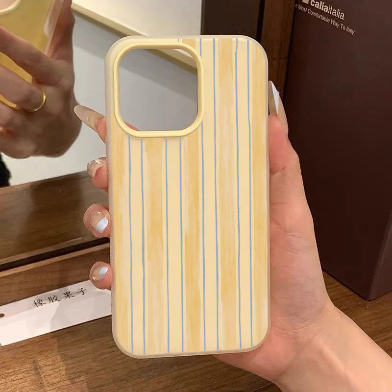 세련된 노란색 스트라이프 폰 케이스 (삼성 갤럭시 S2 - Samsung Galaxy S24 리뷰 및 가격