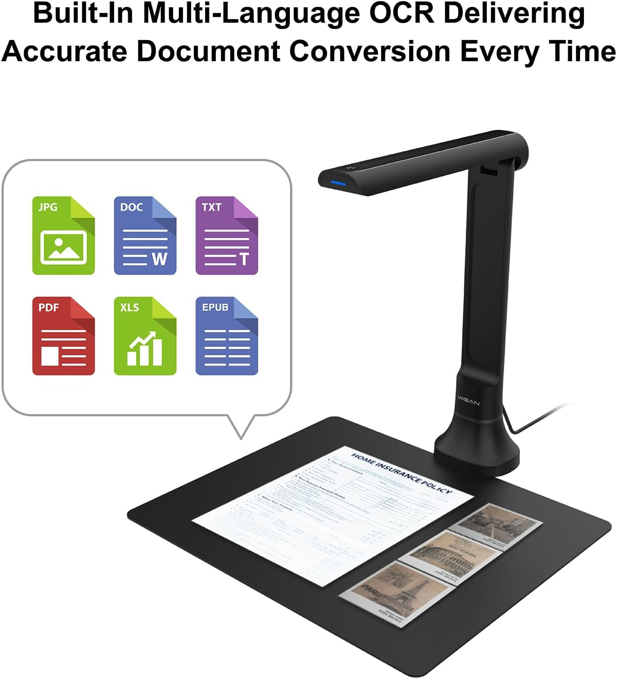 VIISAN DB8401 16MP 문서 카메라(사무실  - Document Camera Visualizer 리뷰 및 가격