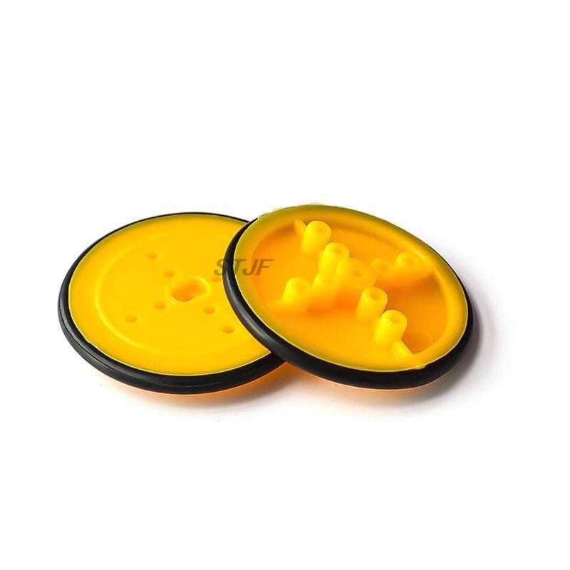 410 고무 바퀴 로봇 타이어, TT 모터 로봇, 지능 - New Gadgets Electronic 리뷰 및 가격