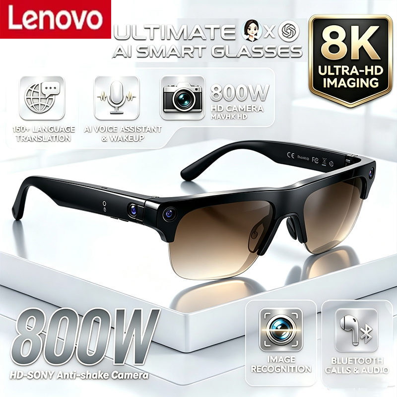 레노버 스마트 AI 안경 800w HD 8K 촬영 카메 - Smart Glasses Ar 리뷰 및 가격