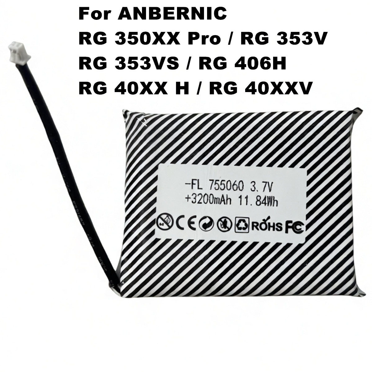새로운 3.7V 3200mAh 755060   ANBE - New Gadgets Electronic 리뷰 및 가격