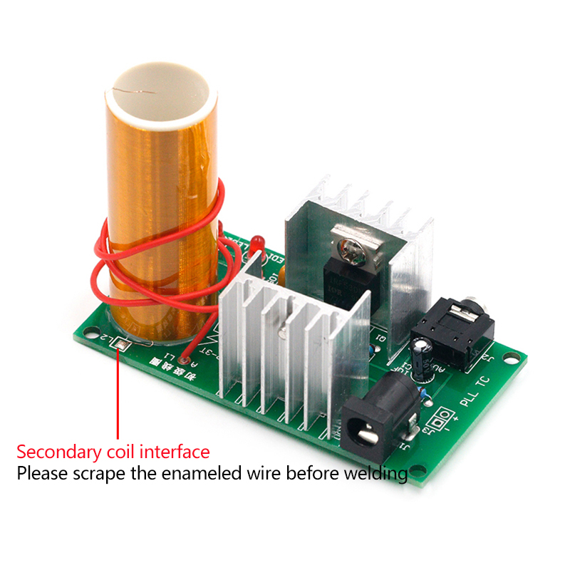 미니 테슬라 코일 DIY 전자 키트 DC 15-24V  - New Gadgets Electronic 리뷰 및 가격
