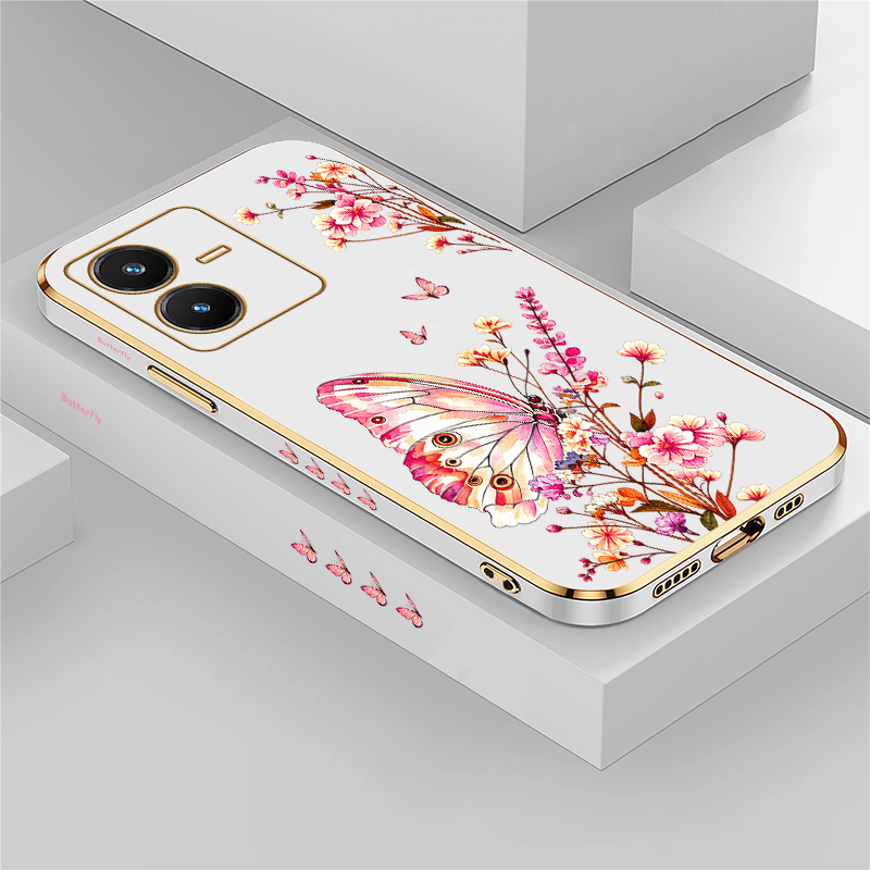 나비 그림이 그려진 케이스 - Vivo V40 SE,  - Vivo V40 리뷰 및 가격